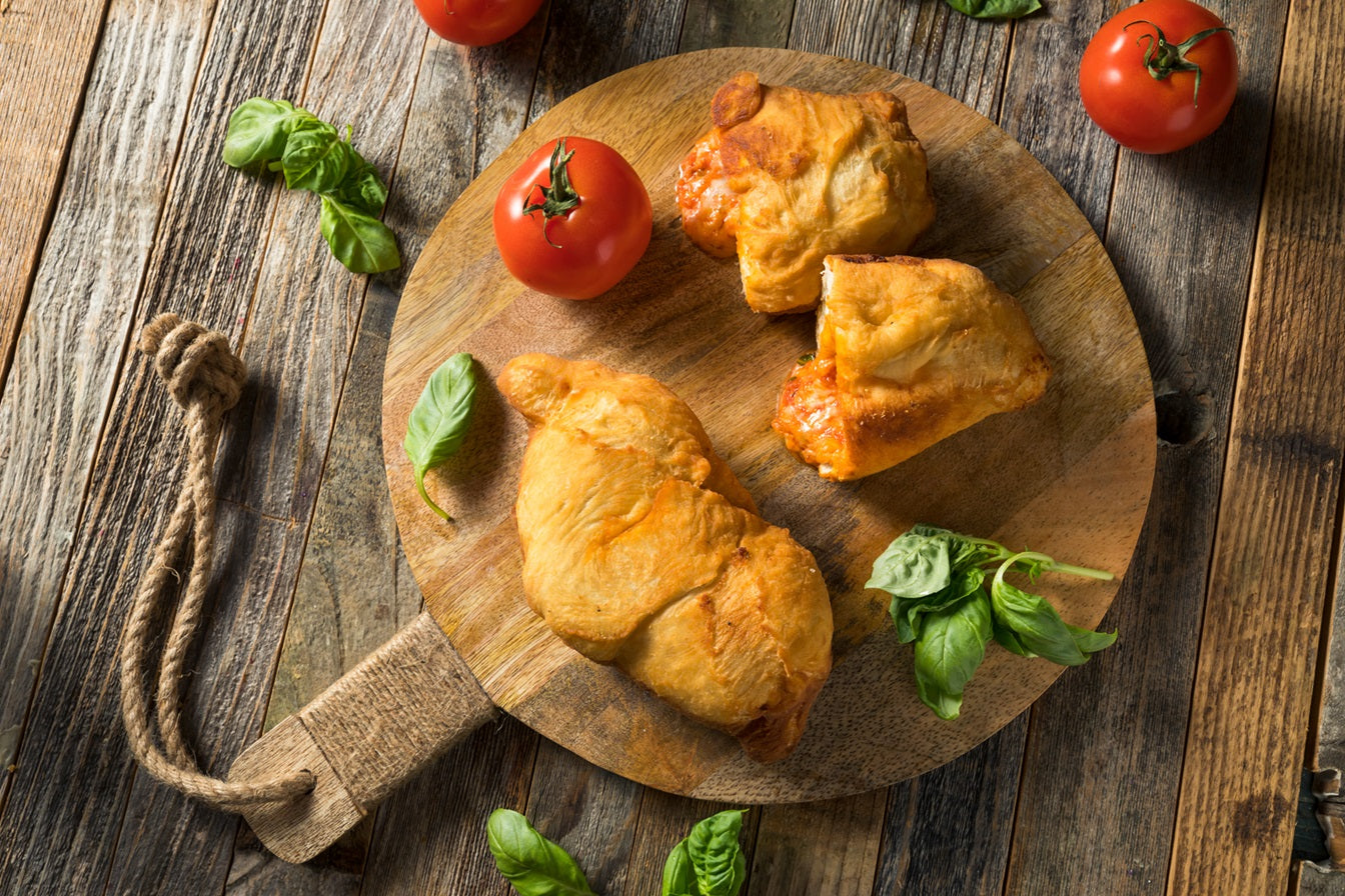Selbstgemachte Italienische Panzerotti
