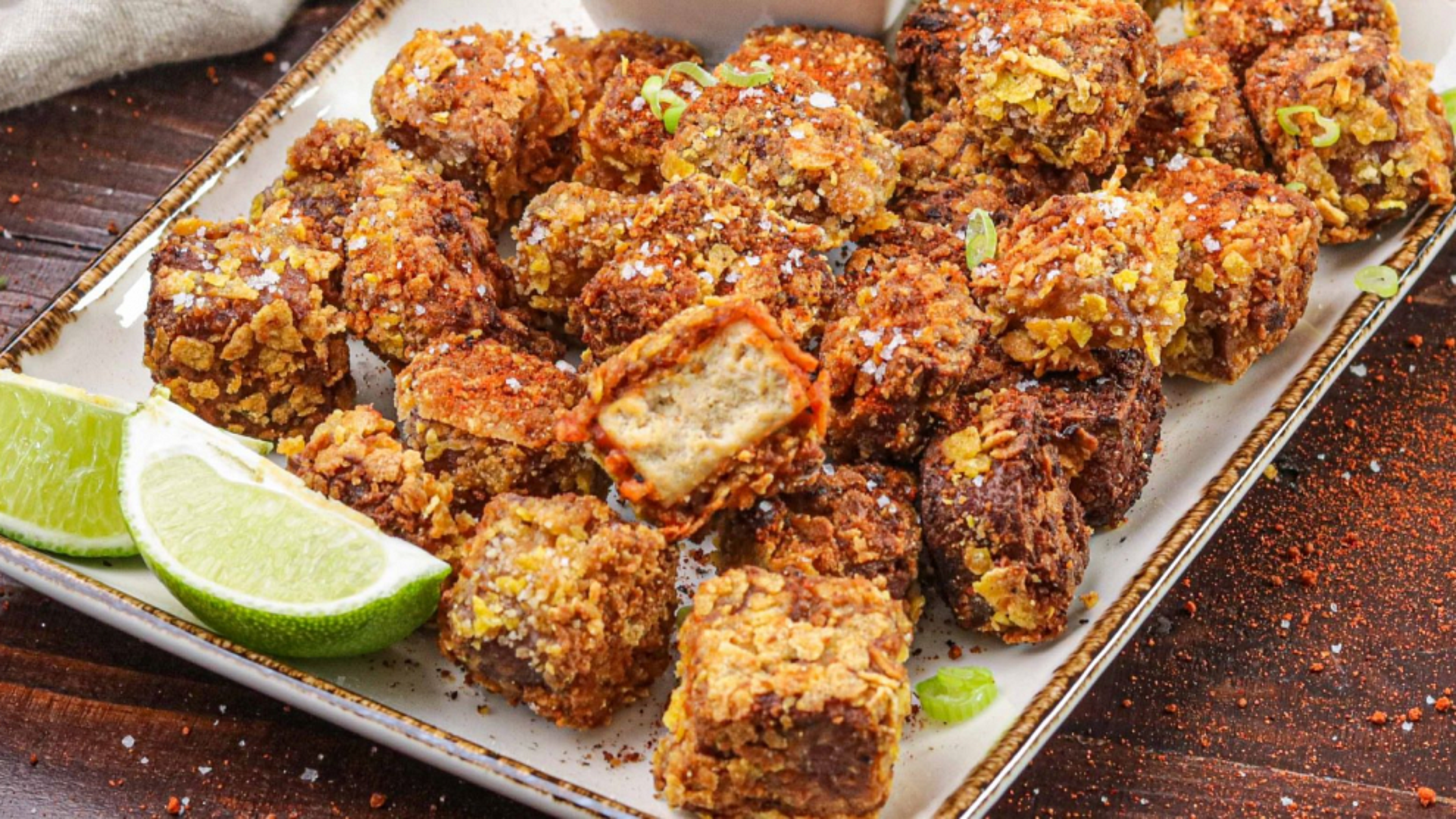 Knusprige Tofu Nuggets