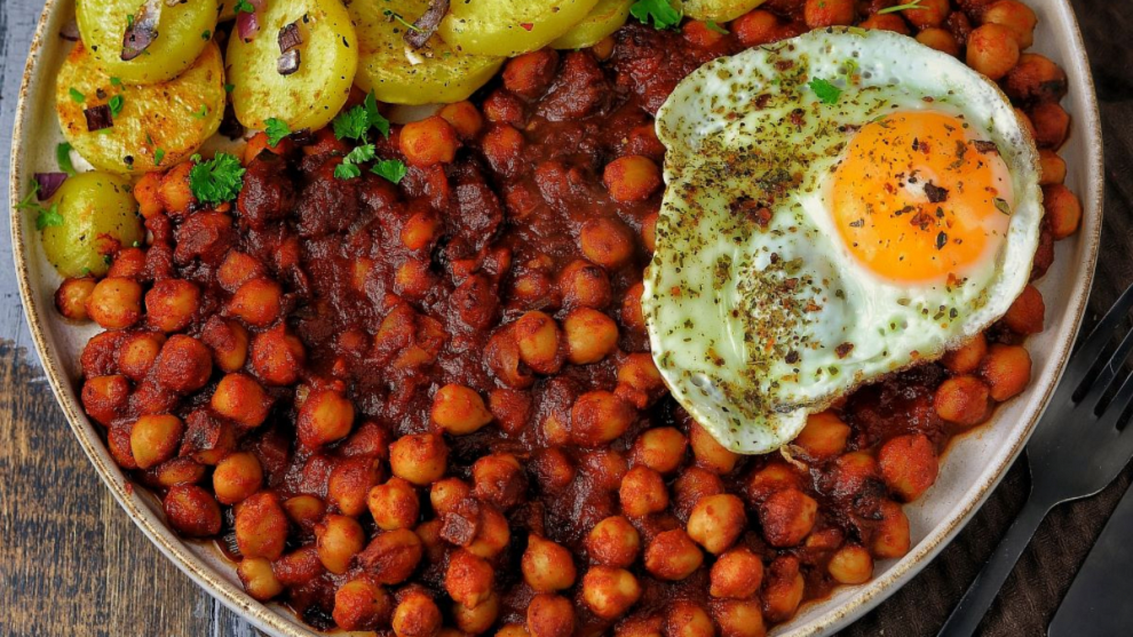 Baked Chickpeas