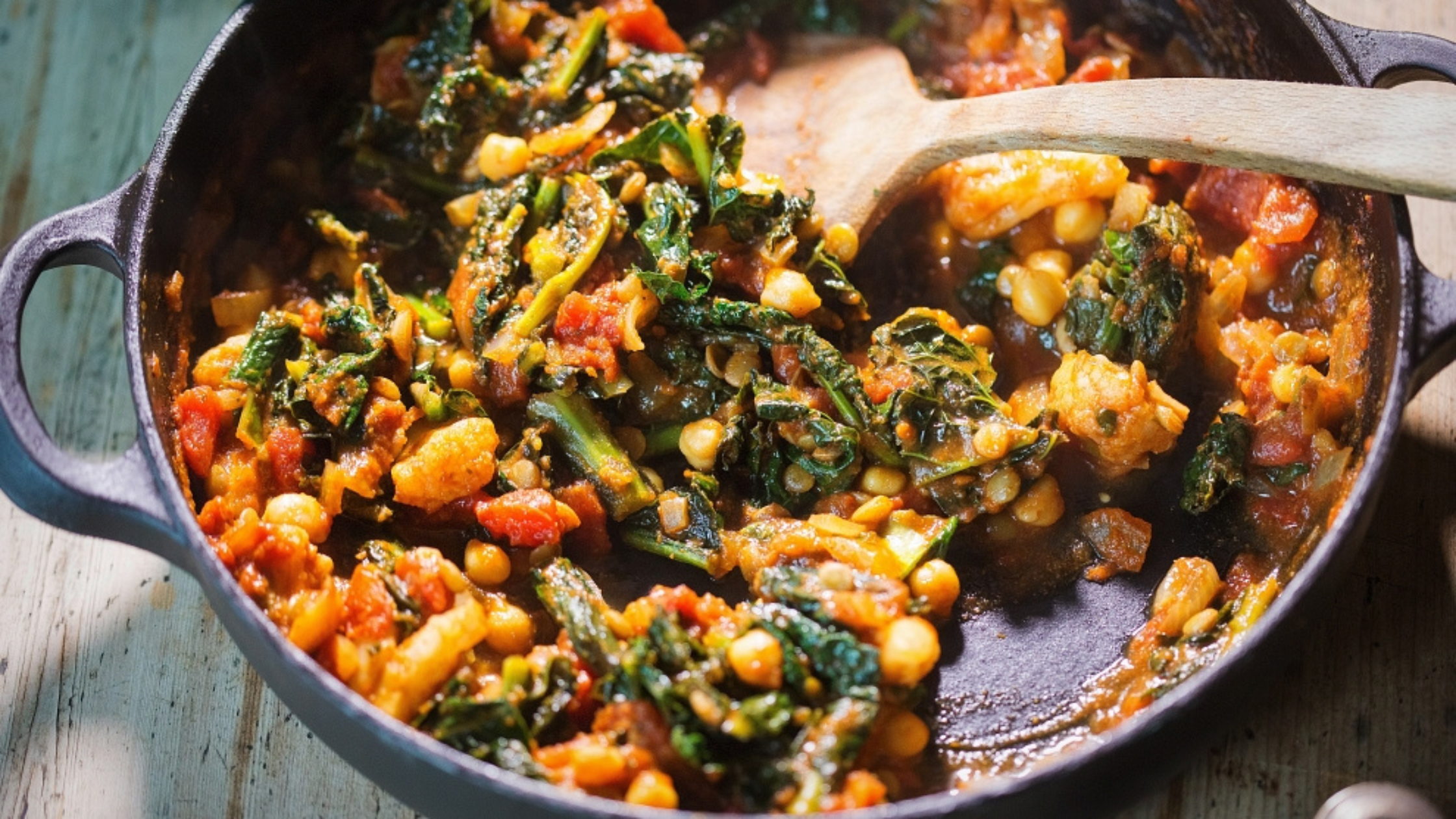 Federkohl Curry