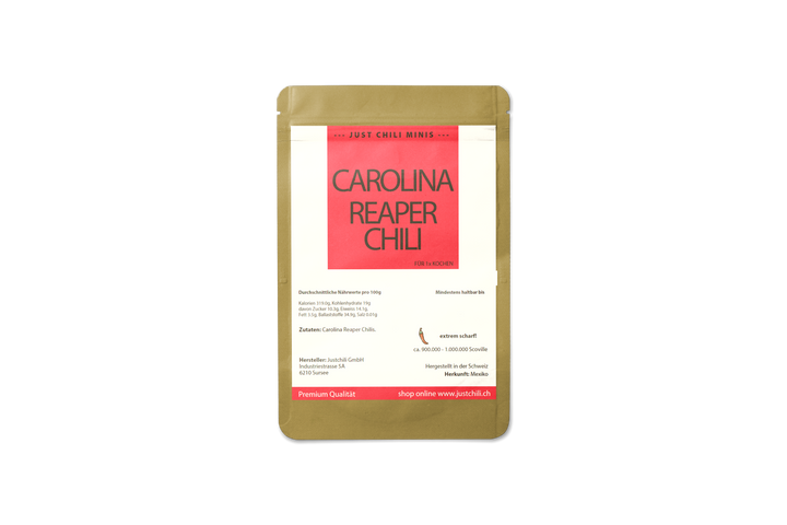 Carolina Reaper Chili - geschrotet