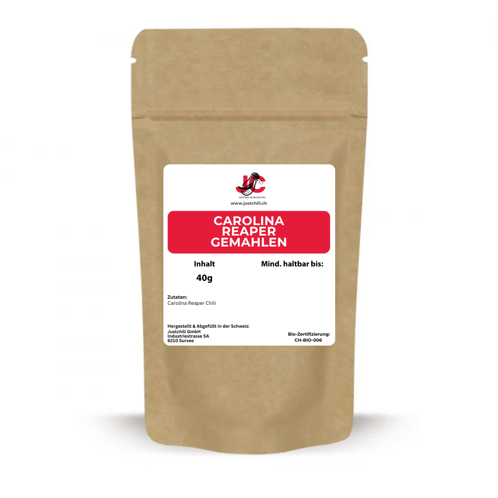 Carolina Reaper Chili - gemahlen