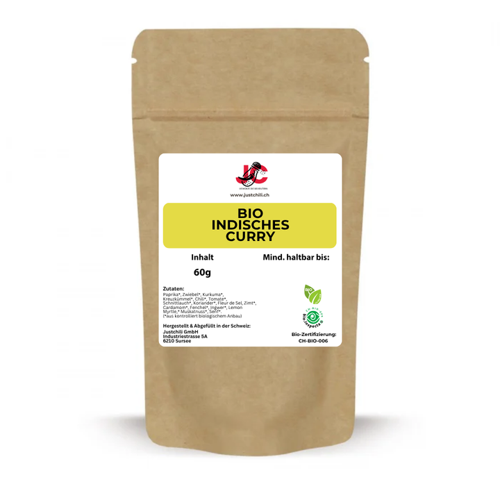 Bio Indisches Curry Gewürzmischung
