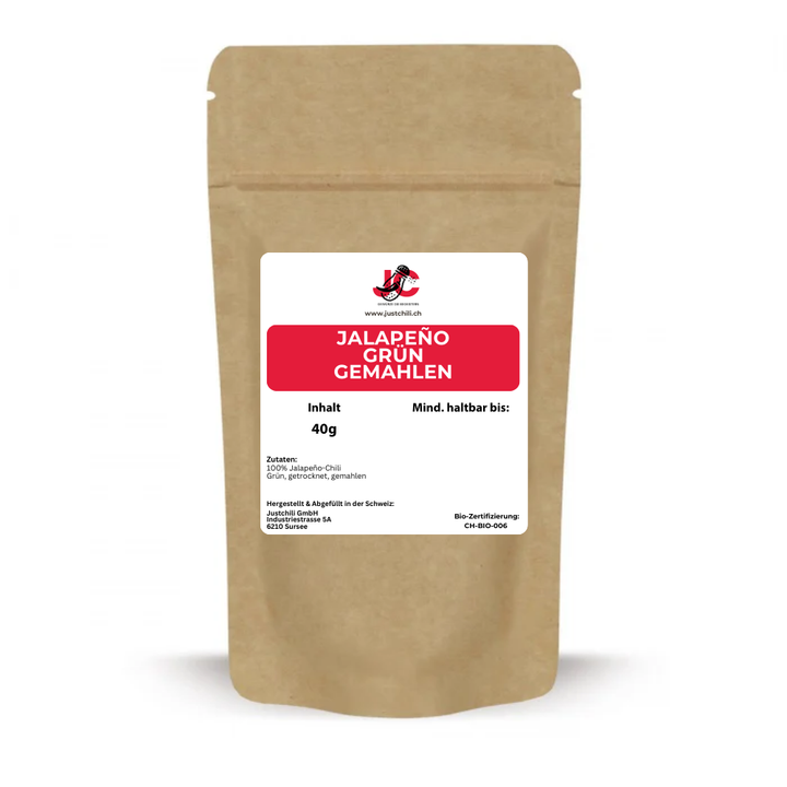 Jalapeno Grün - gemahlen