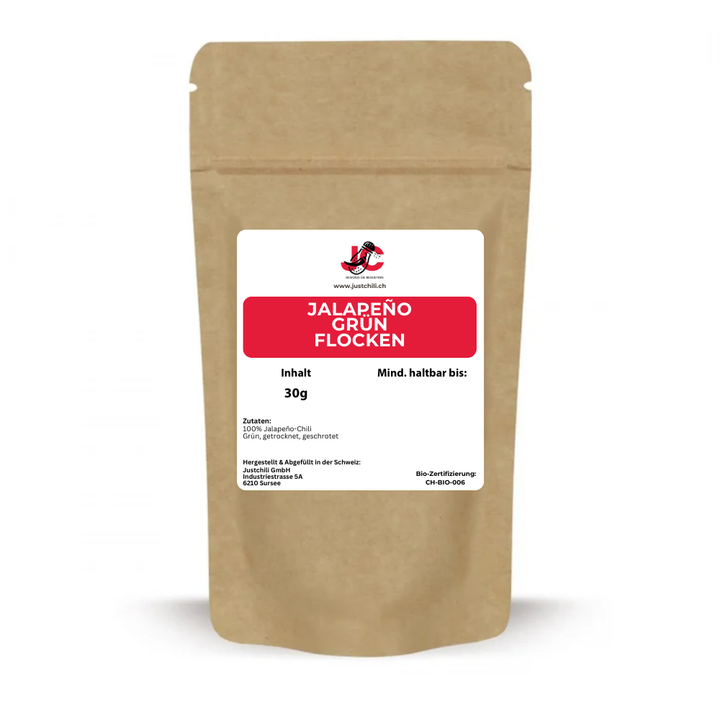 Jalapeno Grün - geschrotet