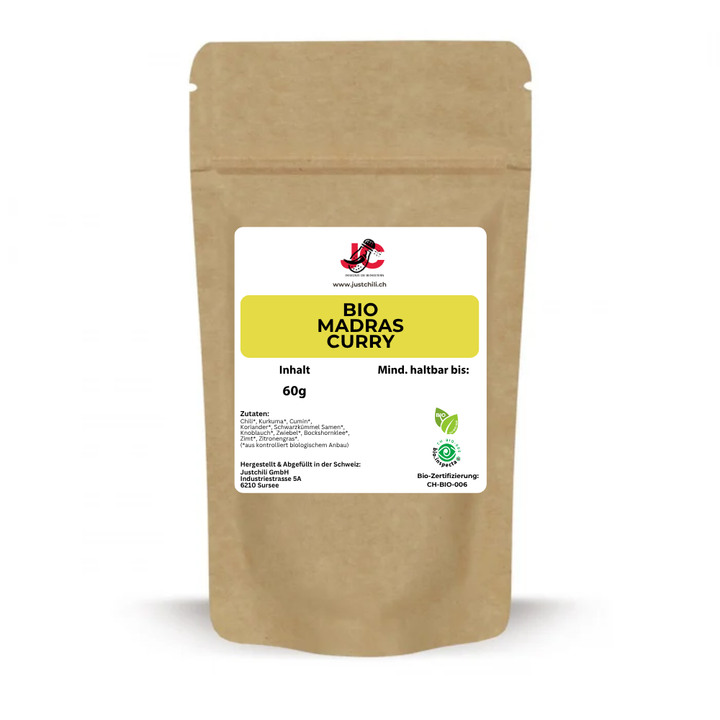 Bio Madras Curry Gewürzmischung