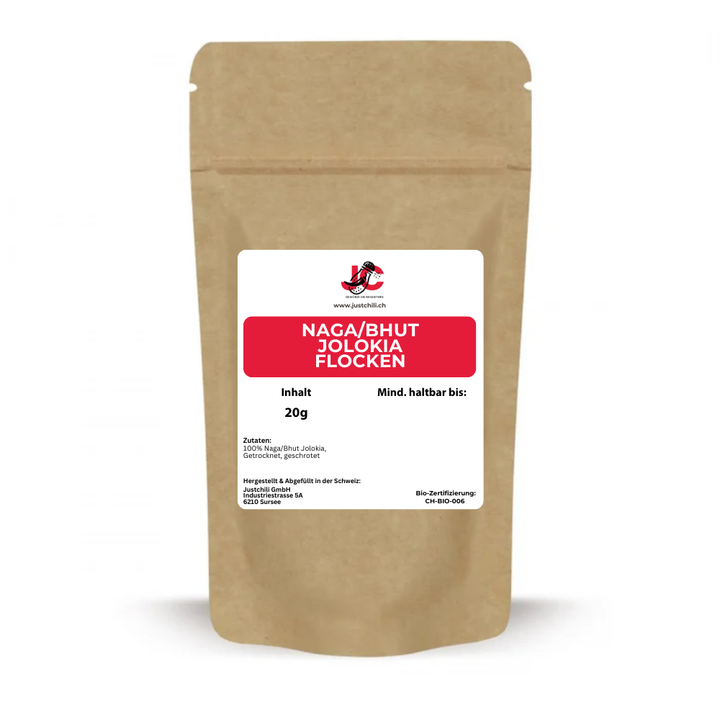 Naga Bhut Jolokia - geschrotet