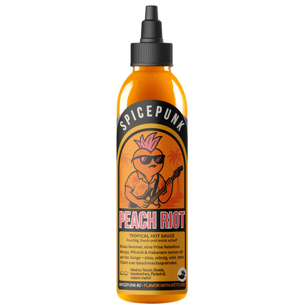Peach Riot – Tropical Hot Sauce