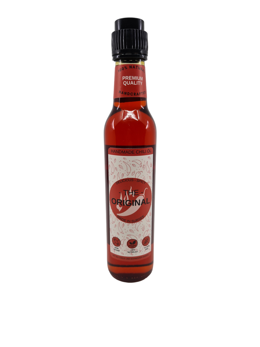Chili Öl scharf - Glasflasche 250ml