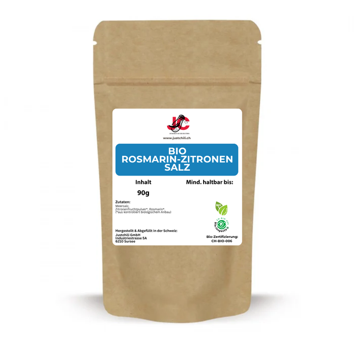 Bio Rosmarin-Zitronensalz - Salzmischung