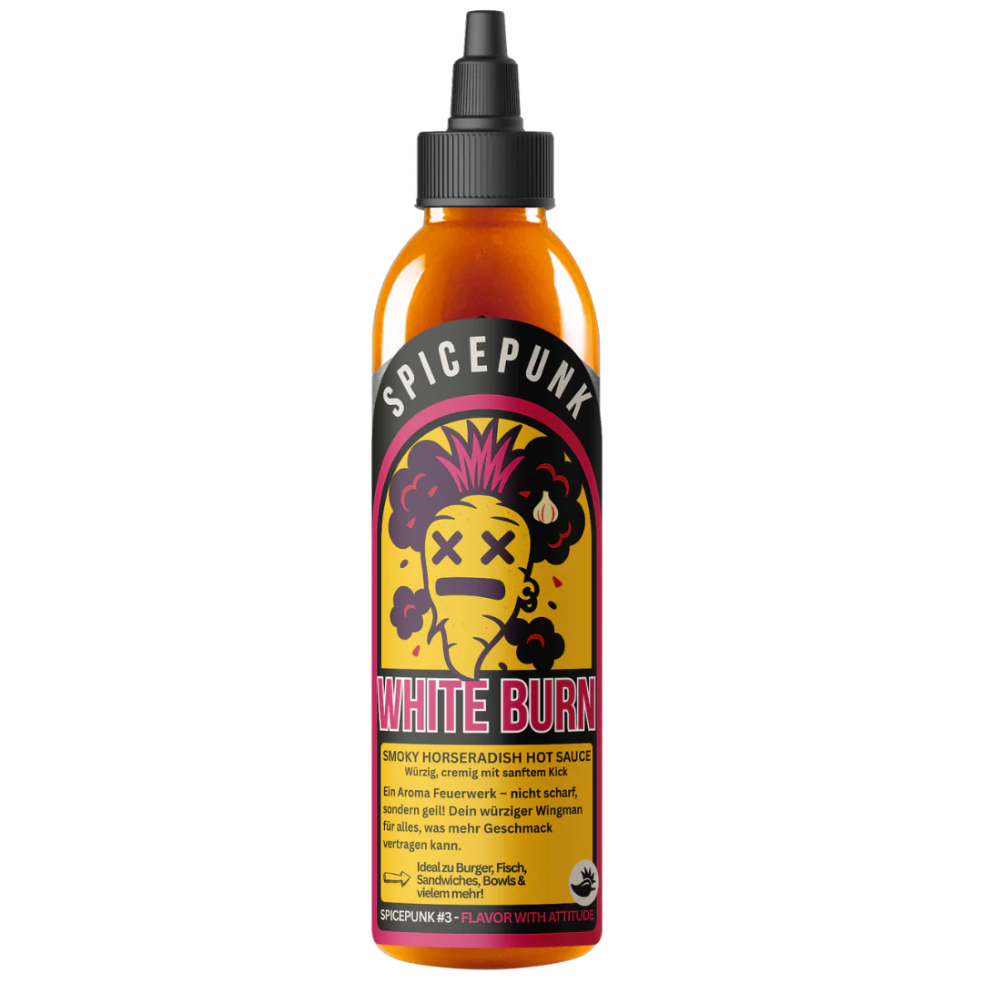 White Burn – Smoky Horseradish Hot Sauce