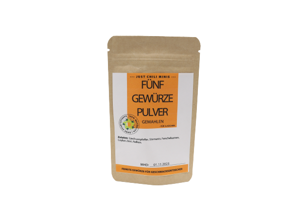 Bio Fünf Gewürze Pulver Gewürzmischung