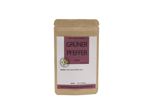 Bio Grüner Pfeffer