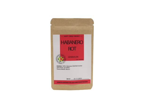 Habanero Rot - gemahlen