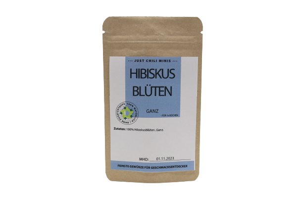 Bio Hibiskusblüten - ganz