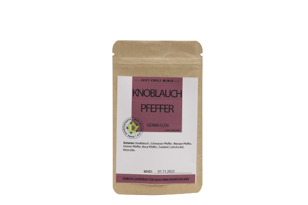 Bio Knoblauch Pfeffer Gewürzmischung