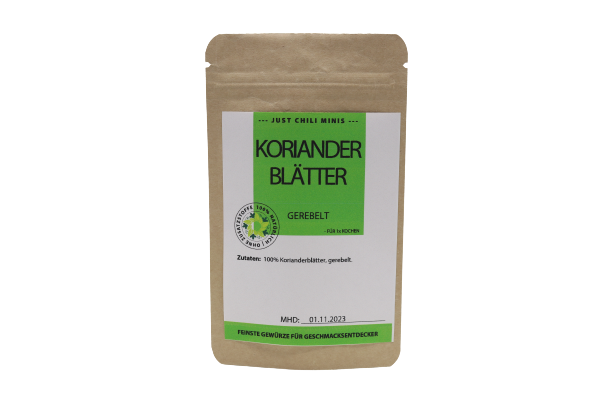 Bio Korianderblätter - gerebelt