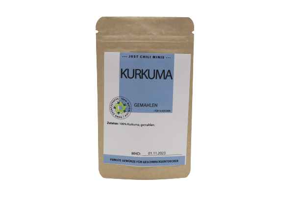 Bio Kurkuma - gemahlen