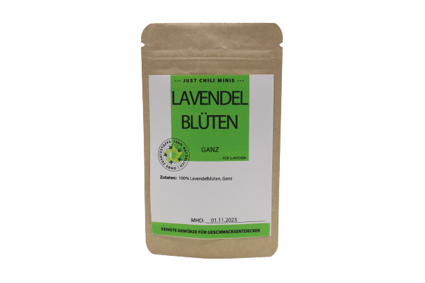 Bio Lavendelblüten - ganz
