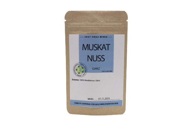 Bio Muskatnuss - ganz