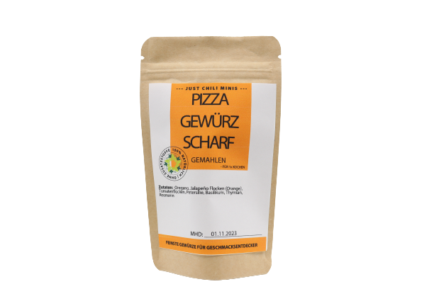 Bio Pizza Gewürz Scharf Gewürzmischung