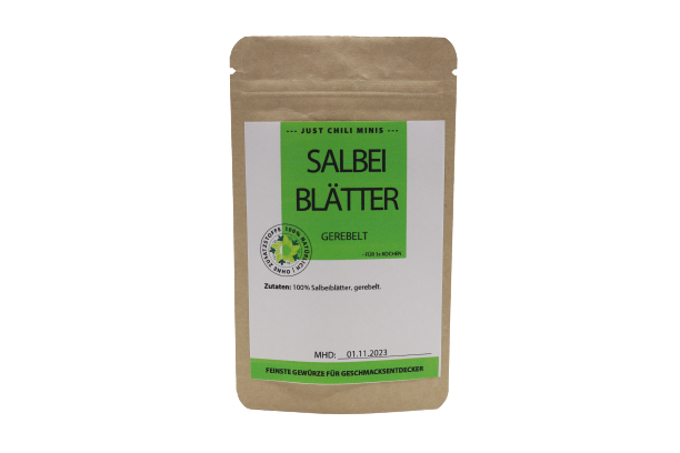 Bio Salbeiblätter - gerebelt