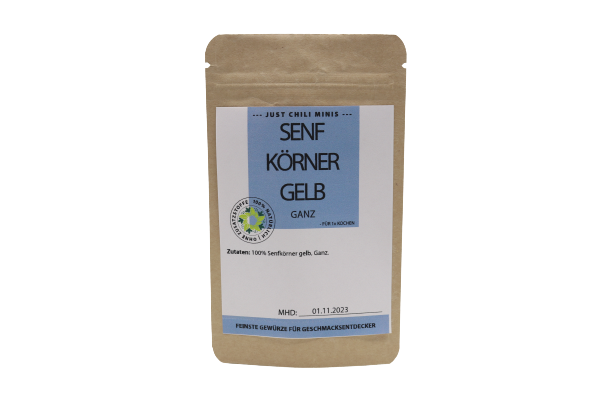 Bio Senfkörner (gelb) - ganz
