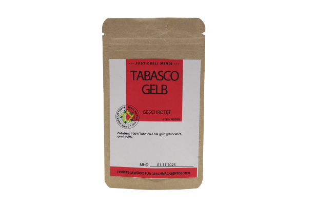 Tabasco Gelb - geschrotet