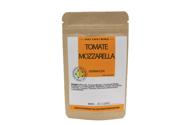 Bio Tomate Mozzarella Gewürzmischung