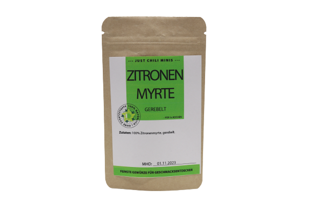 Bio Zitronenmyrte - gerebelt