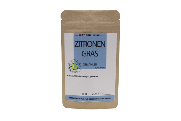 Bio Zitronengras - gemahlen