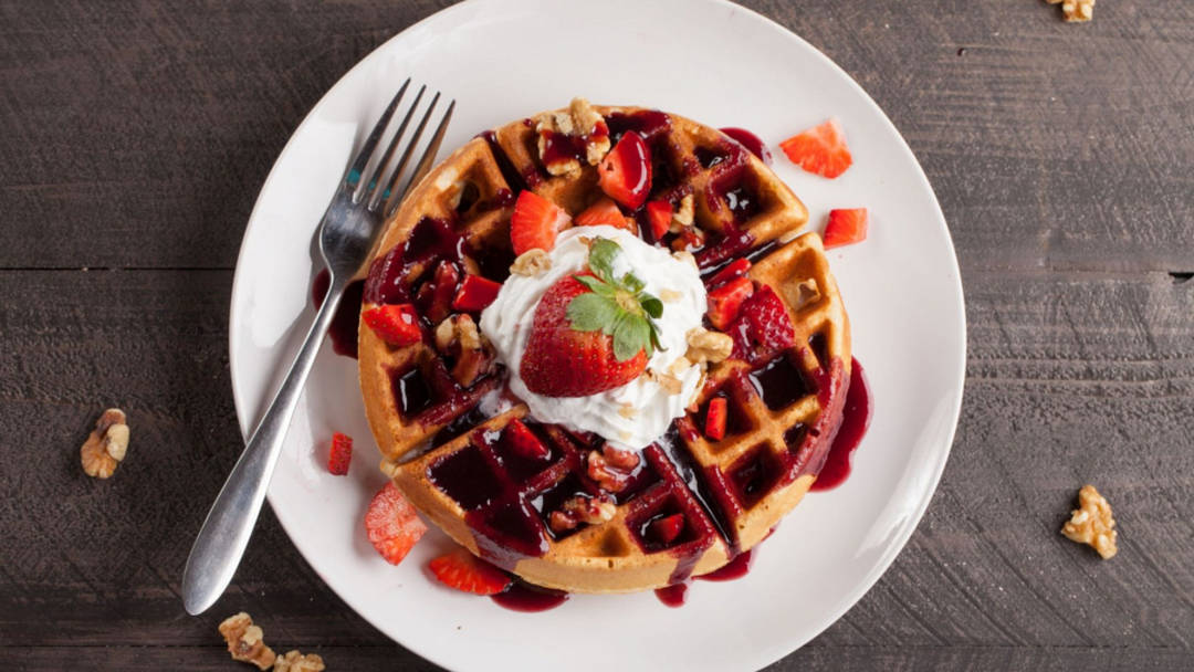 Sandwaffeln mit Tonkabohne