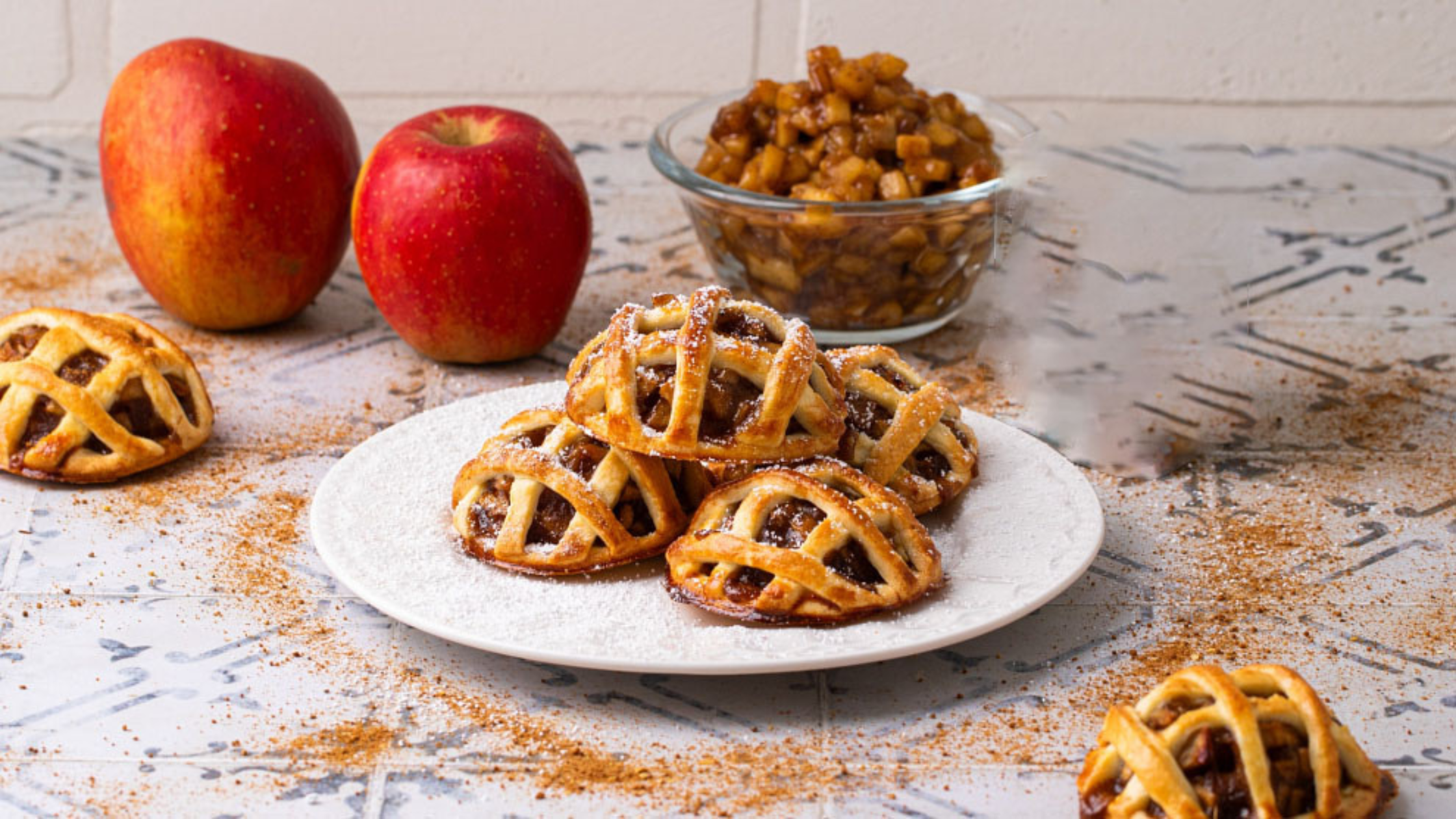 Apfelkuchen Cookies