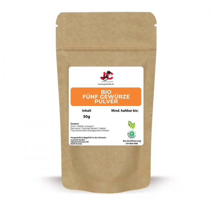 Organic Five Spice Powder Spice Blend