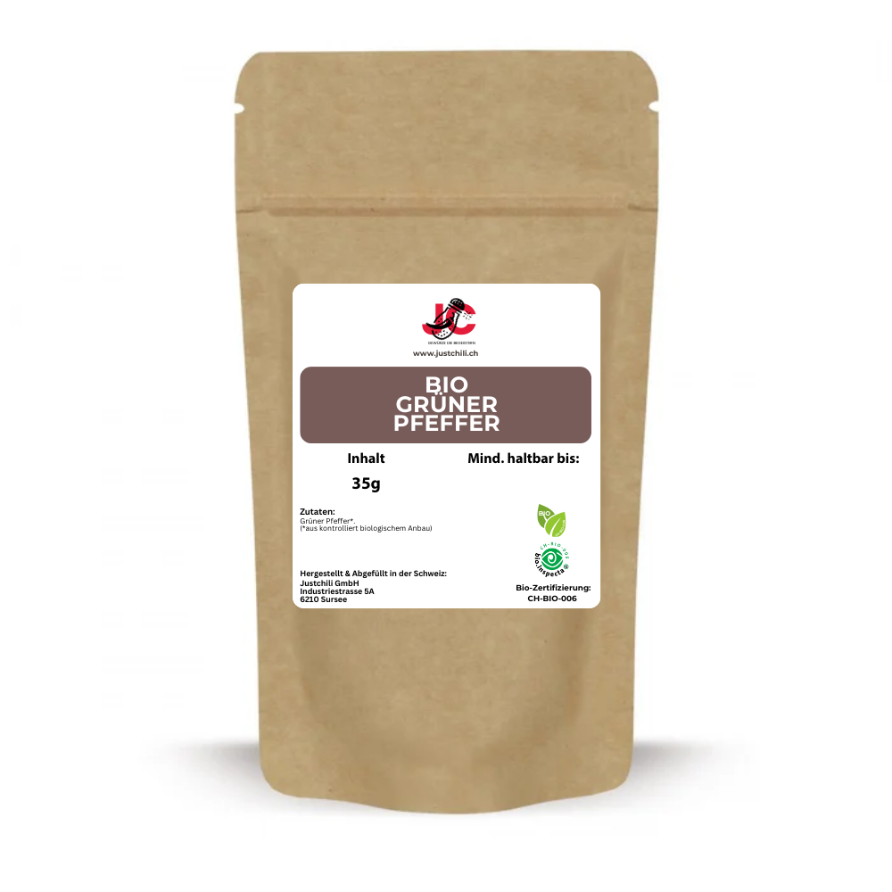 Bio Grüner Pfeffer