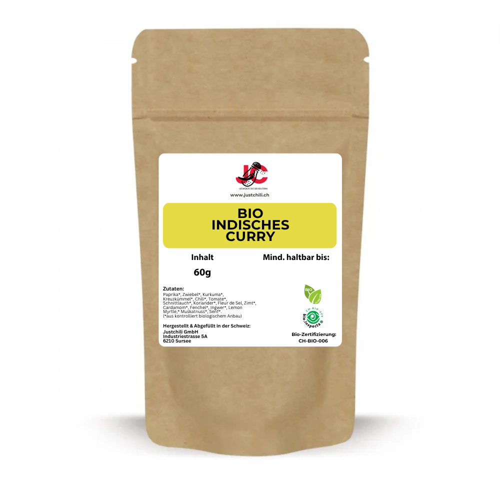 Bio Indisches Curry Gewürzmischung