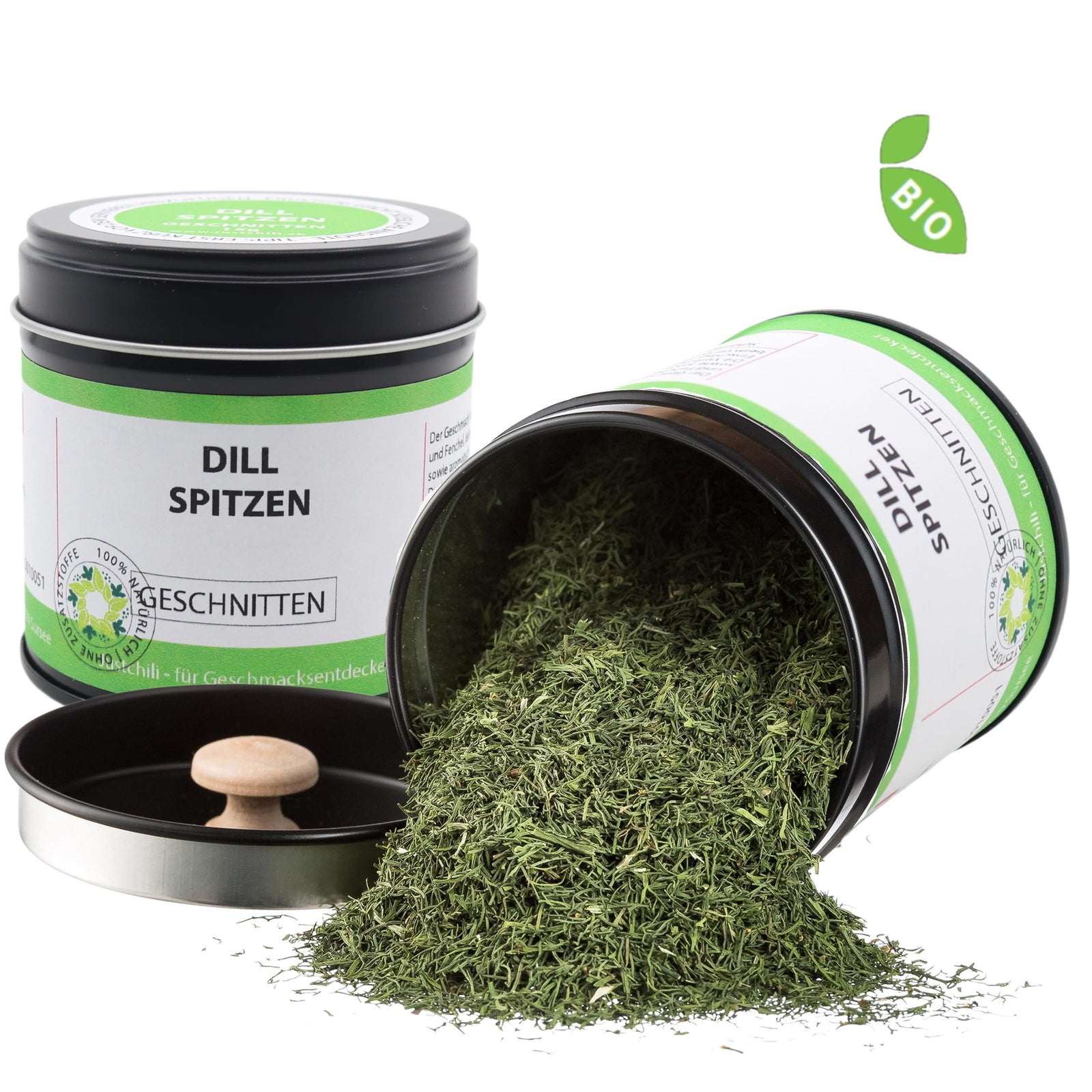 Bio Dillspitzen - geschnitten