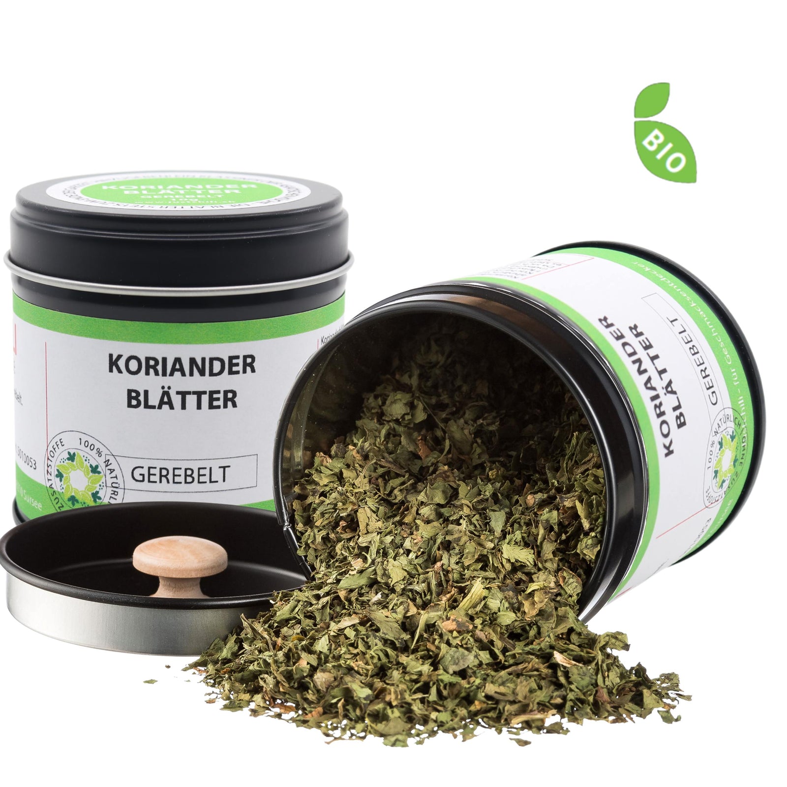 Bio Korianderblätter - gerebelt