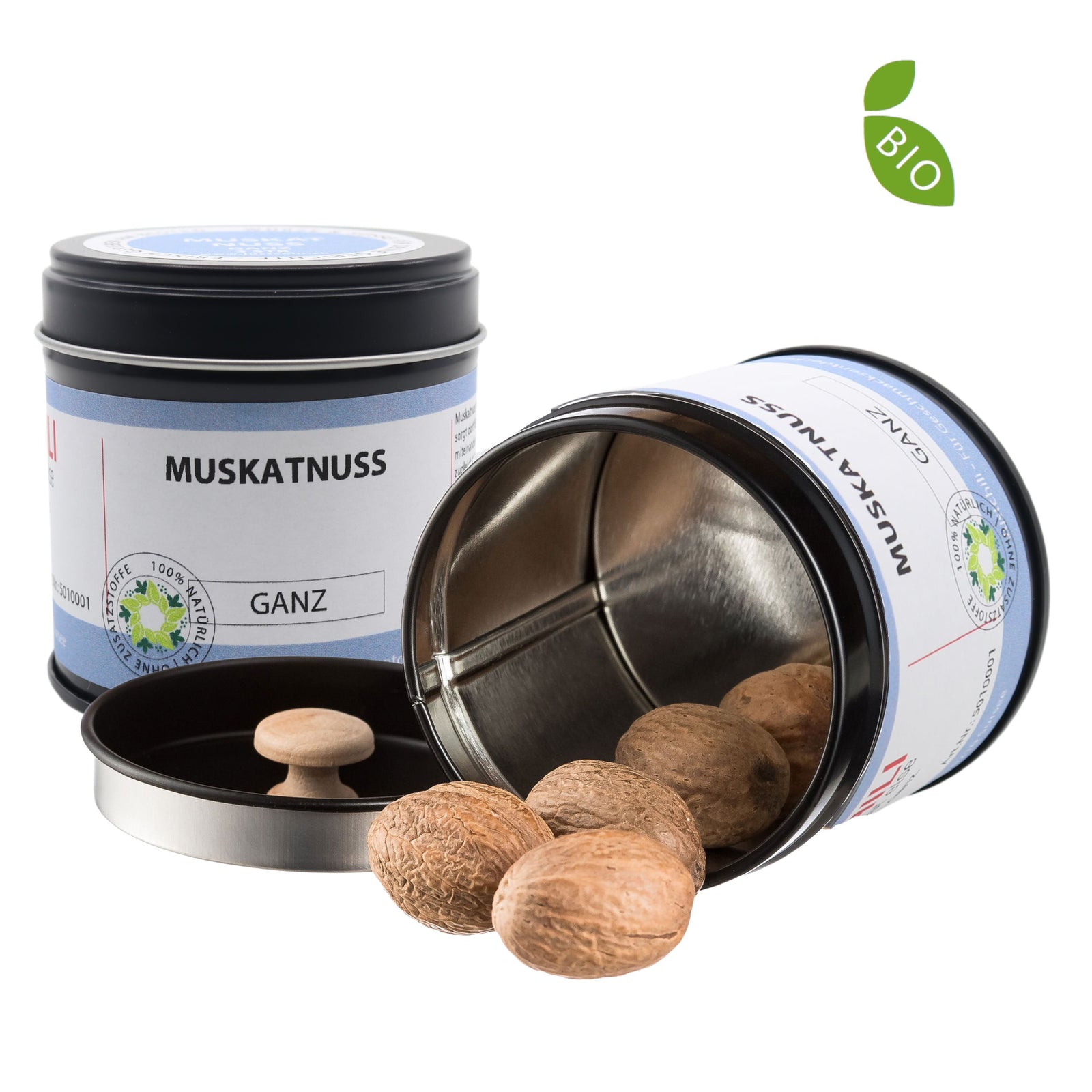 Bio Muskatnuss - ganz