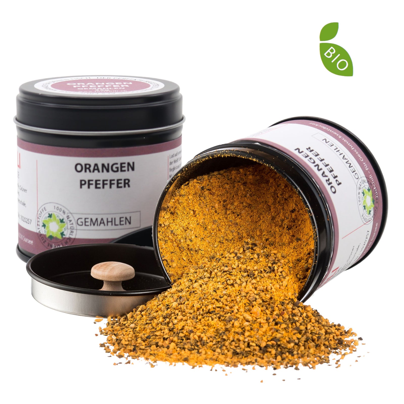 Bio Orangen Pfeffer Gewürzmischung