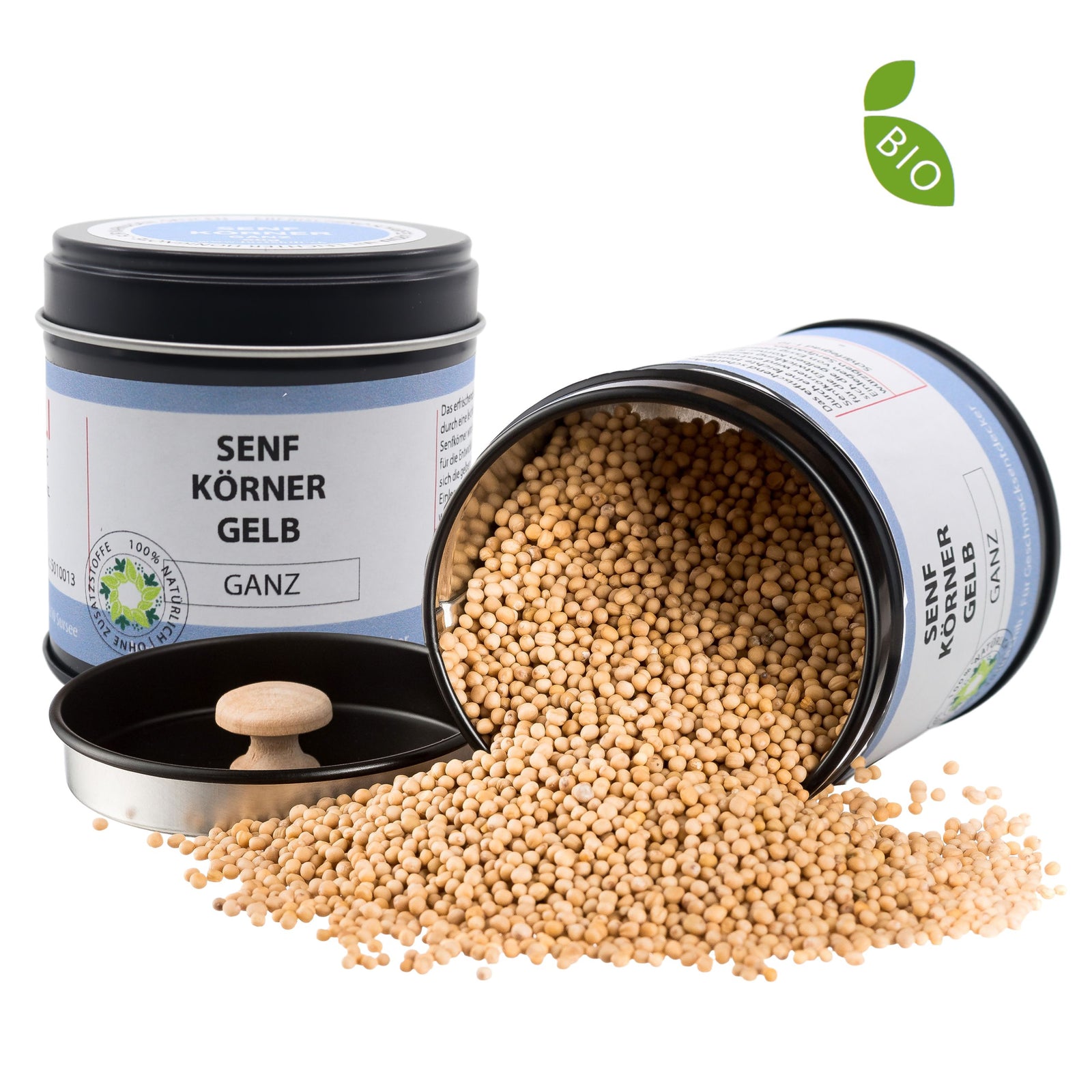 Bio Senfkörner (gelb) - ganz
