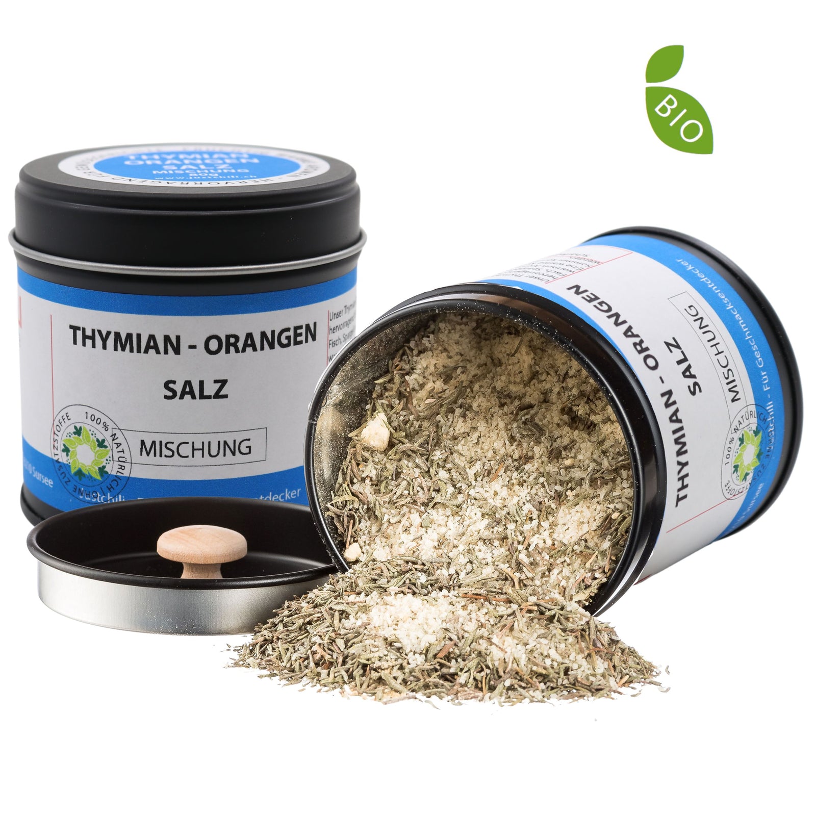 Bio Thymian-Orangesalz - Salzmischung