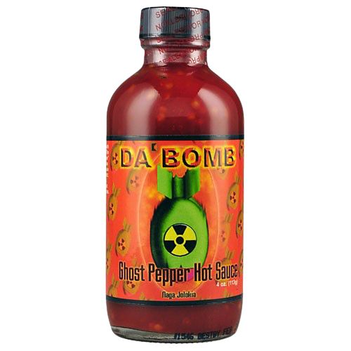 Da Bomb Ghost Pepper Hot Sauce