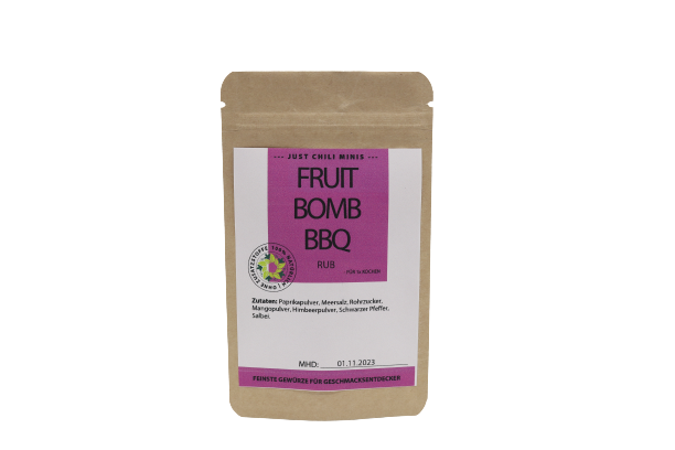 Bio Fruit Bomb BBQ Gewürzmischung