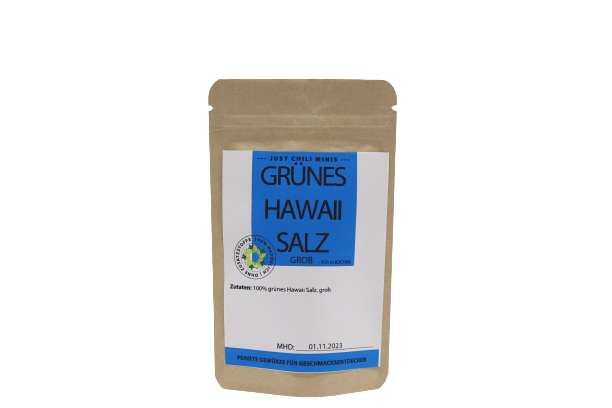 Grünes Hawaii Salz