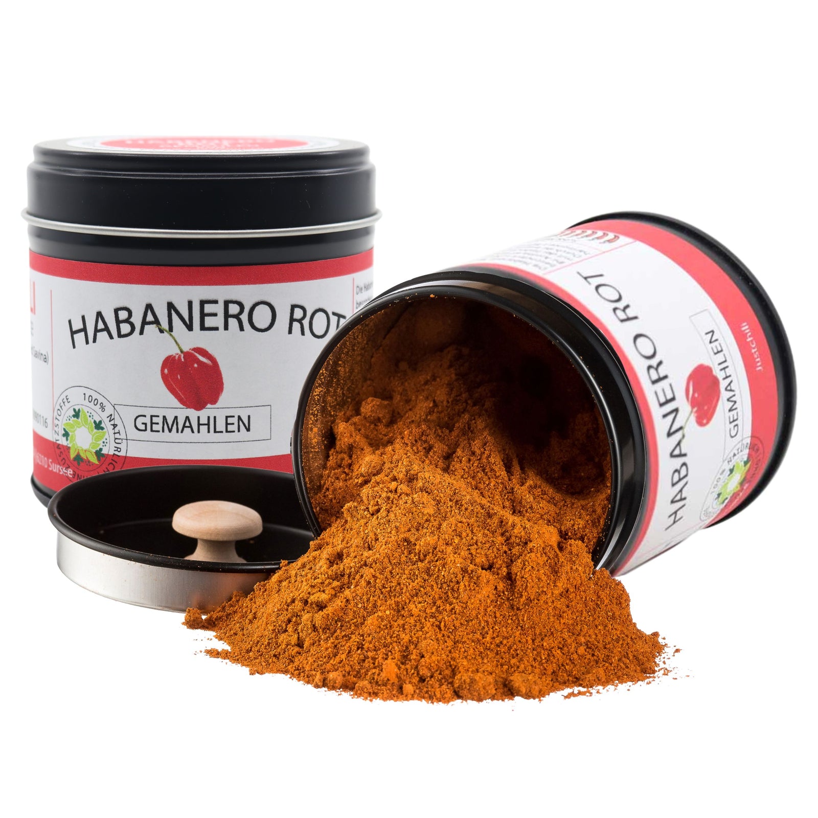 Habanero Rot - gemahlen