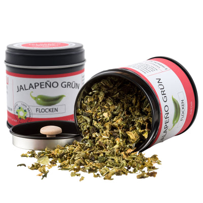 Jalapeno Grün - geschrotet
