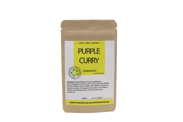 Bio Purple Curry Gewürzmischung