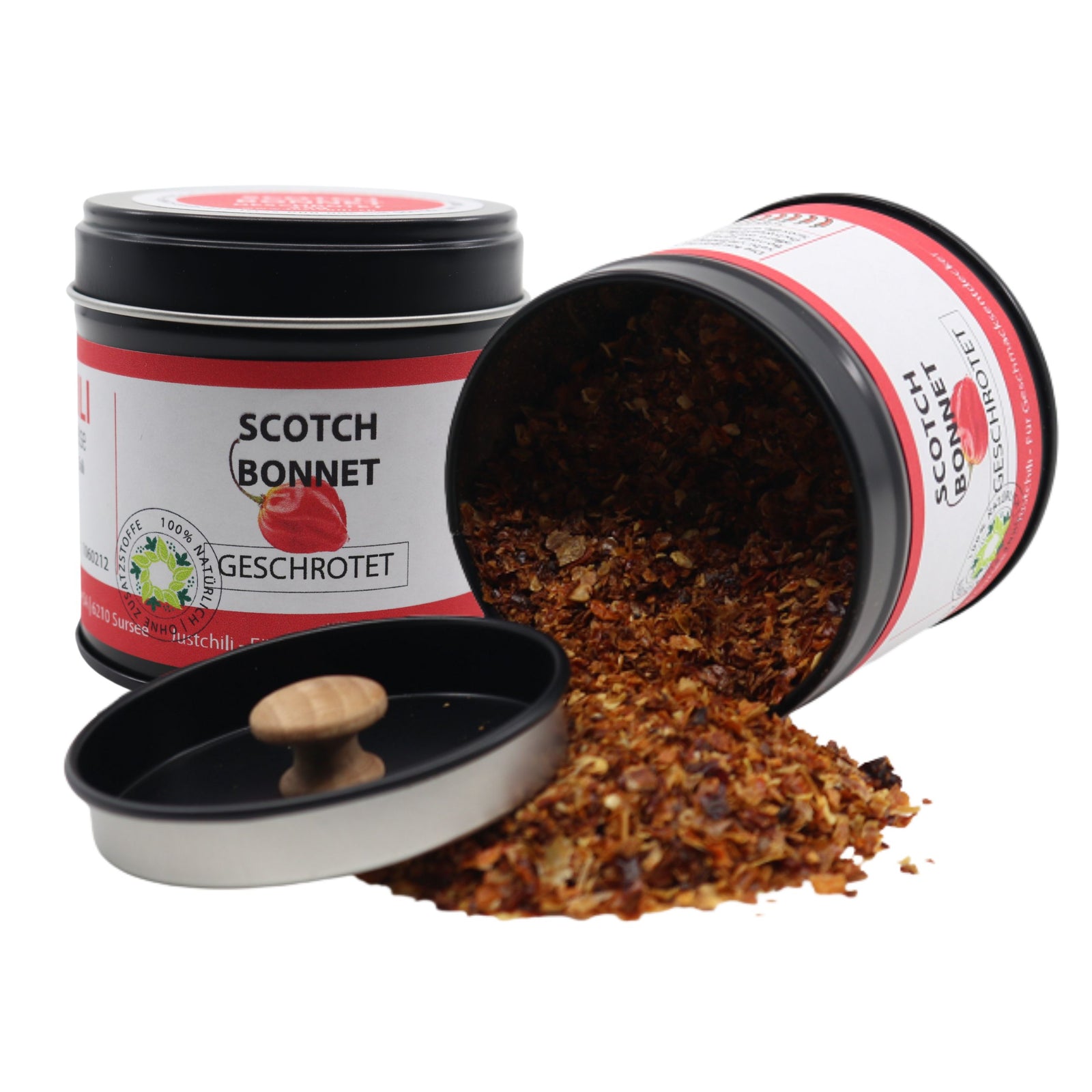 Scotch Bonnet - geschrotet