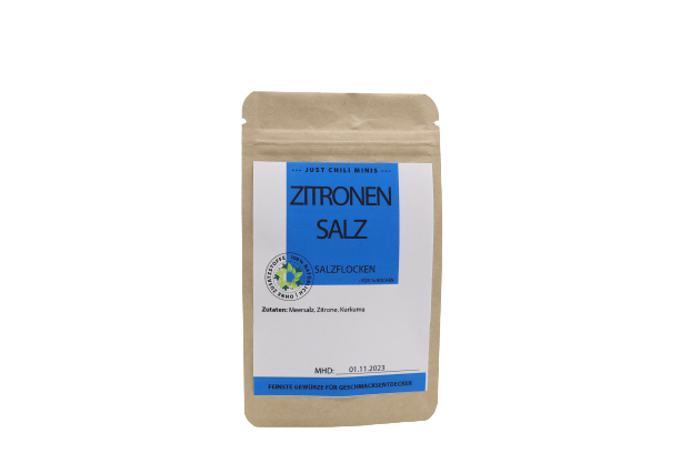 Bio Zitronensalz - Salzmischung